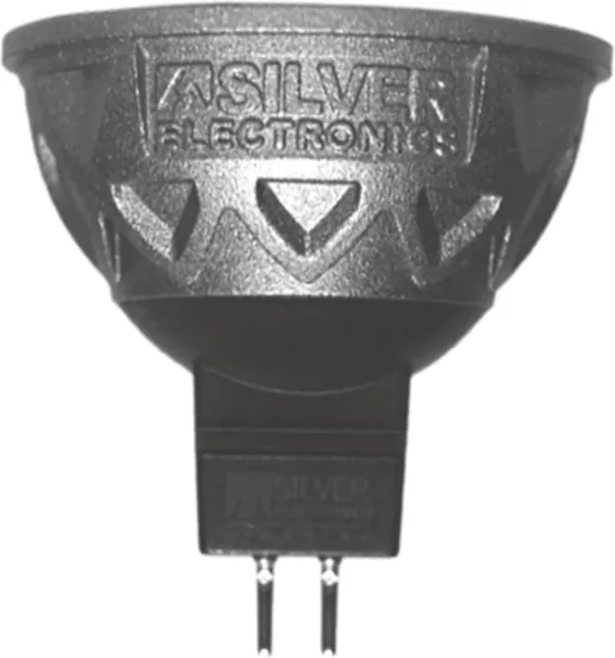 Bombilla LED pro silver electronics dicroica 5w=60w -  gu5.3 -  12v -   3000k -  38º -  470 lm -  luz calida -  a+