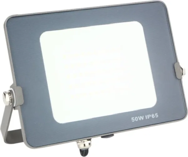 Foco proyector LED IPS 65 50w 5700k luz fria 4.000lm gris