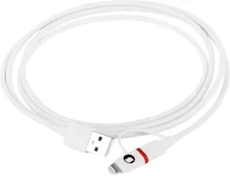 Cable silver ht micro USB combo -  lightning  macho - macho -  1.5m -  blamco