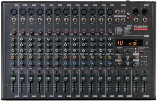 Mezclador estudio profesional fonestar mix - 12pro