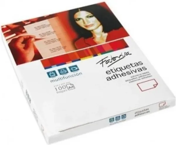 Etiquetas adhesivas sprinjet 100 hojas a4 4und