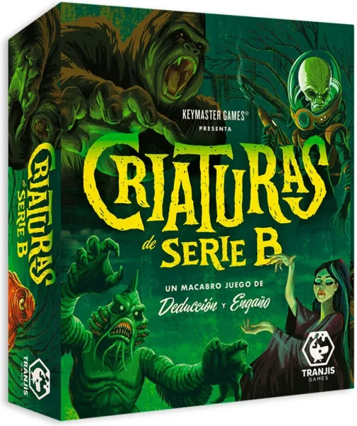 Juego de mesa criaturas de serie b
