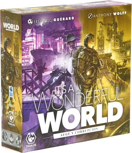 Expansion juego de mesa its a wonderful world -  auge y corrupcion