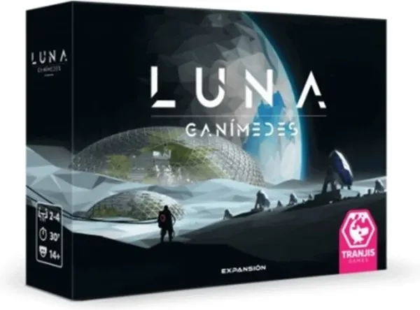 Juego de mesa tranjis games ganimedes luna expansion edad recomendada 14 años