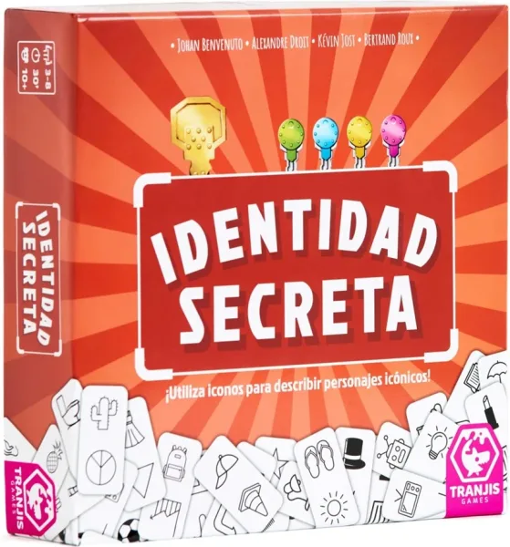 Juego de mesa identidad secreta edad recomendada 10 años