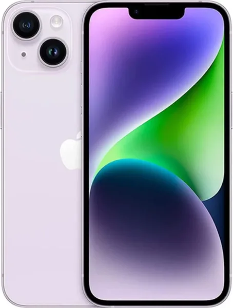 Telefono movil smartphone apple iphone 14 5g - 128gb - 6.1 pulgadas purpura acondicionado