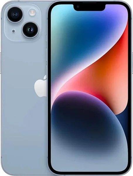 Telefono movil smartphone apple iphone 14 5g - 128gb - 6.1 pulgadas azul acondicionado