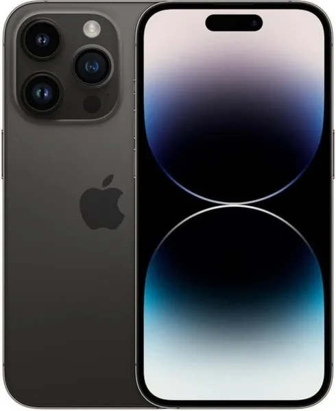 Telefono movil smartphone apple iphone 14 pro 5g - 256gb - 6.1 pulgadas negro acondicionado