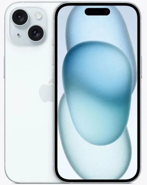 Telefono movil smartphone apple iphone 15 5g - 128gb - 6.1 pulgadas azul acondicionado