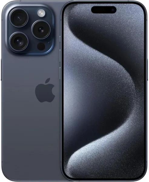 Telefono movil smartphone apple iphone 15 pro 5g - 256gb - 6.1 pulgadas azul acondicionado