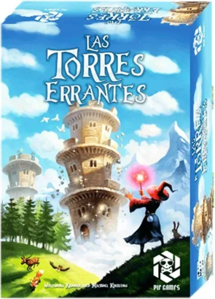 Juego de mesa las torres errantes edad recomendada 8 años