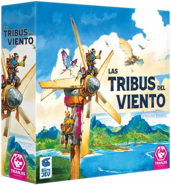 Juego de mesa las tribus del viento edad recomendada 14 años
