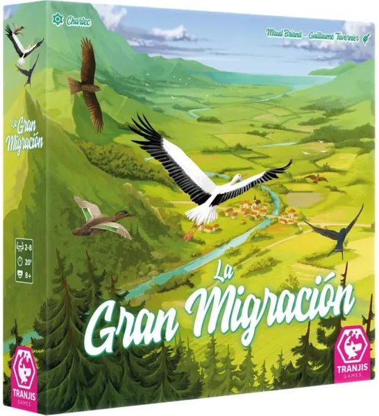 Juego de mesa la gran migración