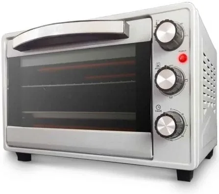 Horno de Sobremesa Grunkel HR-23SILVER/ 1600W/ Capacidad 23L/ Plata