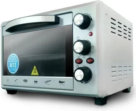 Horno de Sobremesa Grunkel HR-28SILVER/ 1600W/ Capacidad 28L/ Plata