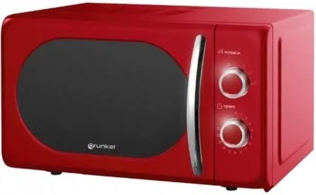 Microondas Grunkel Vintage MW-20ROJO/ 700W/ Capacidad 20L/ Rojo