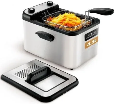 Freidora Grunkel Maxi Fry Pro/ 3000W/ Capacidad 4.2L