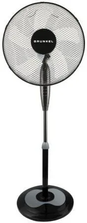 Ventilador de Pie Grunkel FAN-165R NG/ 50W/ 5 Aspas 40cm/ 3 Velocidades