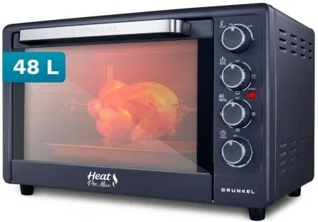 Horno de Sobremesa Grunkel HR-48PROMAX/ 2200W/ Capacidad 48L/ Negro