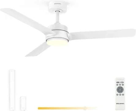 Ventilador de Techo Grunkel SKYEASY47/ 30W/ 3 Aspas 119cm/ 6 Velocidades