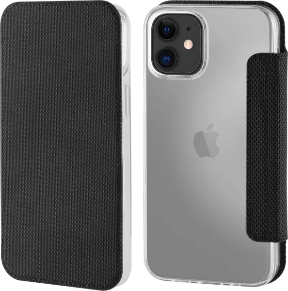 Funda muvit folio para iphone 12 mini negra