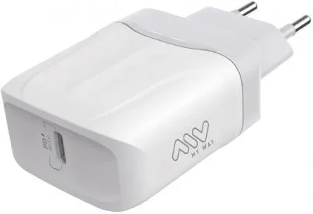 Cargador de Pared Myway MWACC0005/ 1xUSB Tipo-C/ 20W
