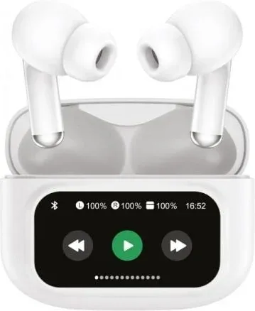Auriculares Bluetooth Muvit For Change True Wireless Estéreo con estuche de carga/ Autonomía 6h/ Blancos