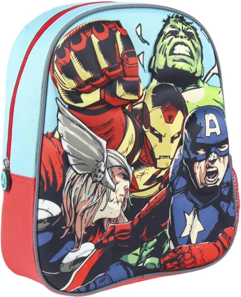 Mochila infantil 3d avengers