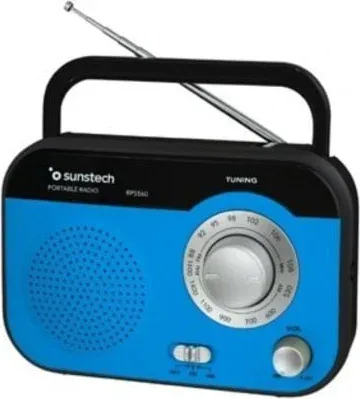Radio Portátil Sunstech RPS560/ Azul