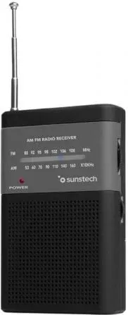 Radio Portátil Sunstech RPS42BLISBK/ Negra