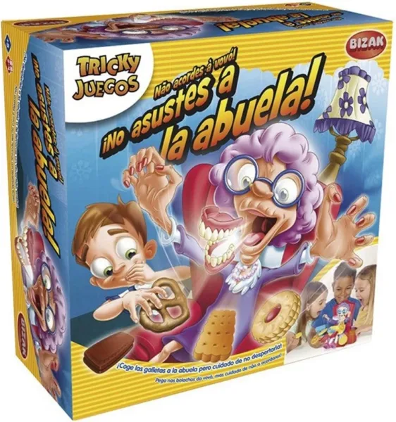 Juego bizak no asustes a la abuela