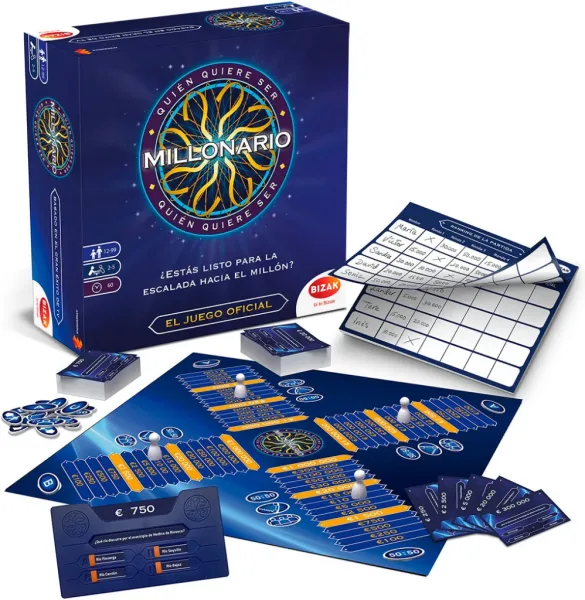 Juego de mesa bizak quién quiere ser millonario pegi 12