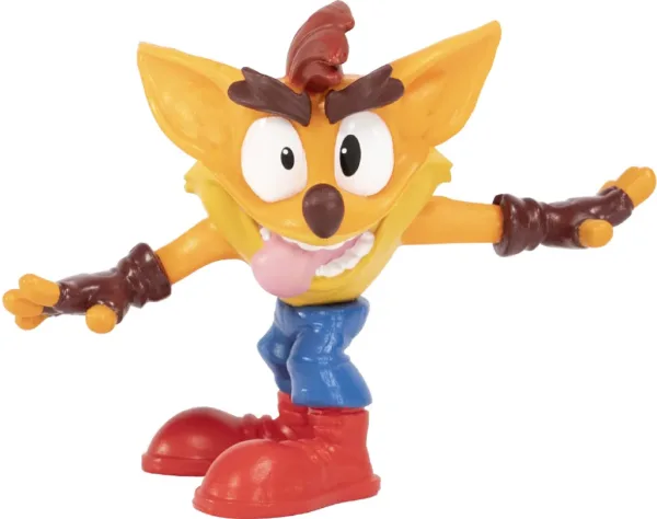Figuras bizak crash bandicoot caja sorpresa