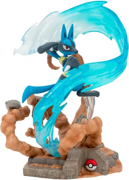 Figura jazwares pokemon estatua lucario