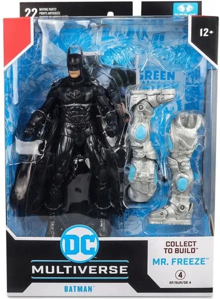 Figura mcfarlane DC multiverse collect to build mr. freeze -  batman 18 cm