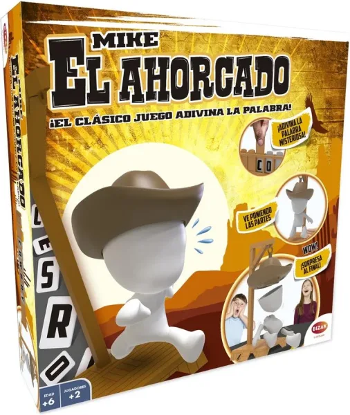 Juego de mesa el ahorcado mike