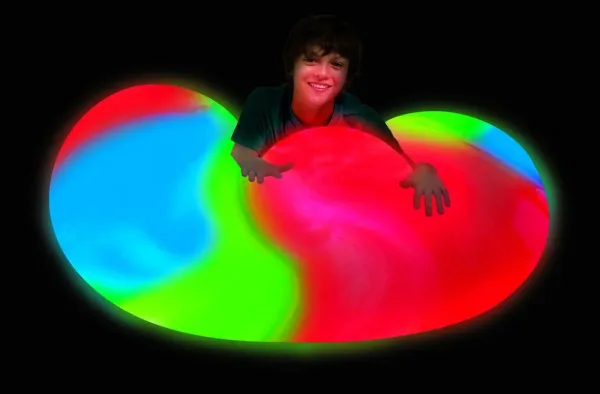 Super wubble tyde dye brilla en la oscuridad