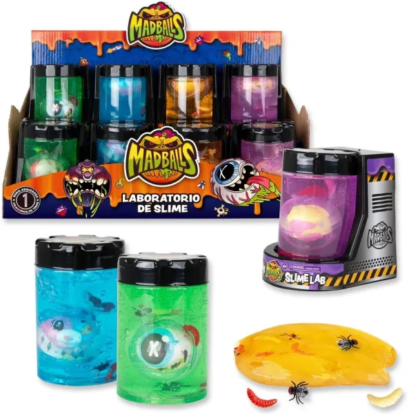 Madballs laboratorio de slime 1 unidad aleatoria