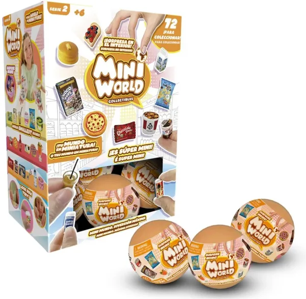 Mini world kit esencial capsula sorpresa