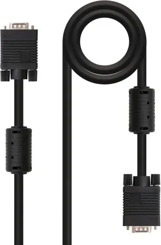 Cable de vídeo VGA-VGA M/M 10m. Negro