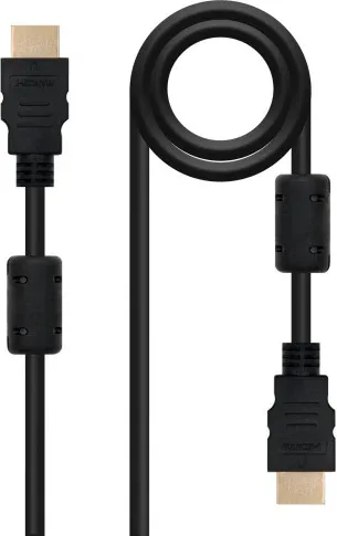 Nanocable Cable HDMI V1.3 con Ferrita, A/M-A/M, 7.0 M (10.15.1107)