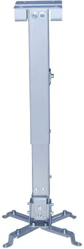SOPORTE TECHO PROYECTOR TOOQ PJ2012T-SPLATA 130/430 - 650 mm MAX 20 KG