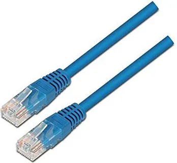Cable de Red Latiguillo Rj45 Utp Cat6 Awg24 1 M Azul Nanocable