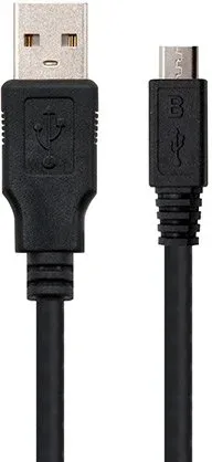 Cable USB A-microUSB M/M 0.8m.
