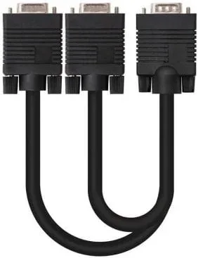 Cable Duplicador VGA Nanocable 10.15.2000/ VGA Macho - 2x VGA Hembra