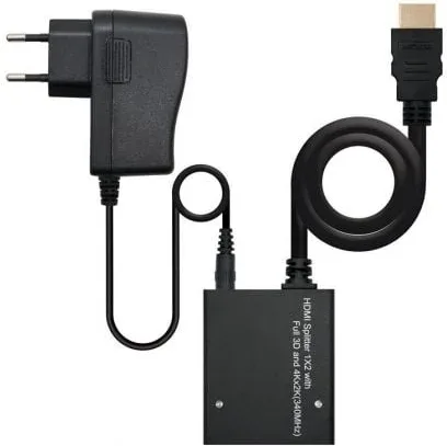 Duplicador HDMI Nanocable 10.25.3502/ HDMI Macho - 2x HDMI Hembra