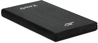 Caja Disco 2.5" SATA USB 3.1 9.5mm Negra