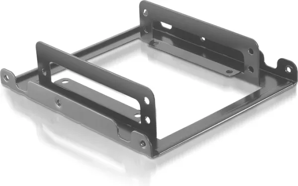 Adaptador Metalico de 3.5'' para 2Xdisco Duro de 2.5'' Negro Nanocable