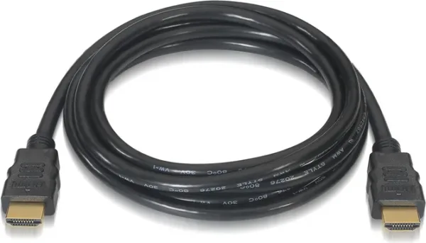Cable de vídeo HDMI 2.0 4K-HDMI M/M 1m. Negro