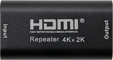 Nanocable Repetidor HDMI, A/H-A/H, Negro
